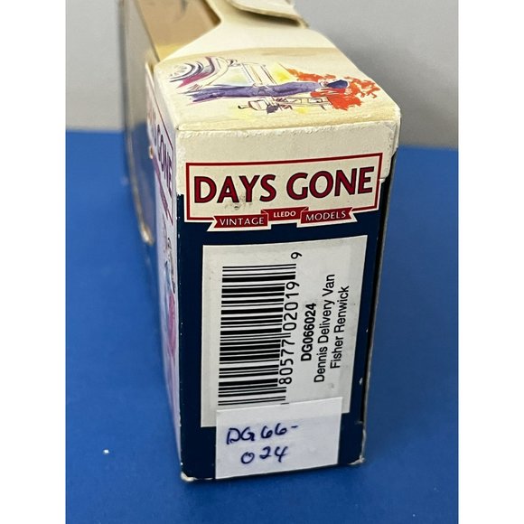 Vintage LLEDO Days Gone Dennis Delivery Van Fisher Renwick Diecast Truck - Picture 6 of 8